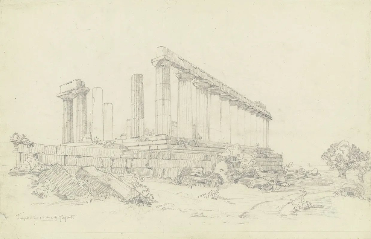 Temple Of Juno Near Agrigento
