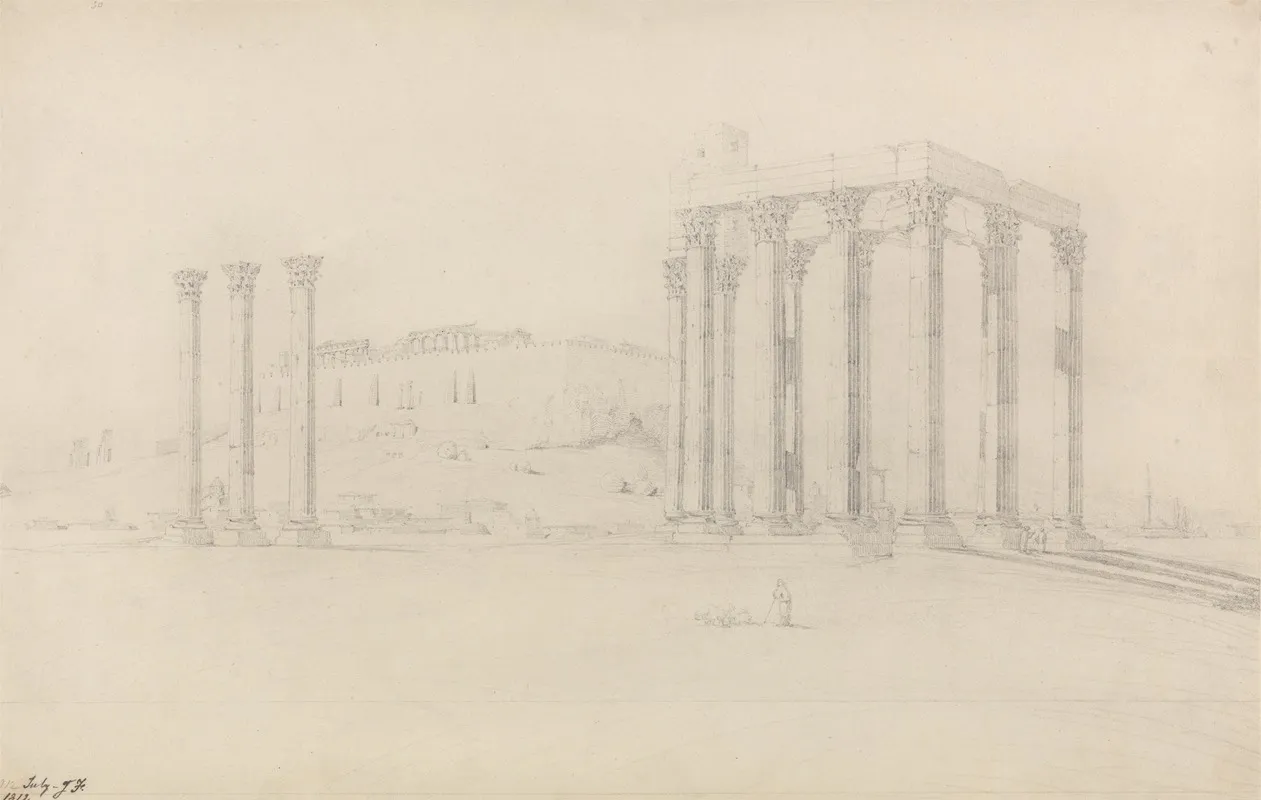 Temple Of Jupiter Athens