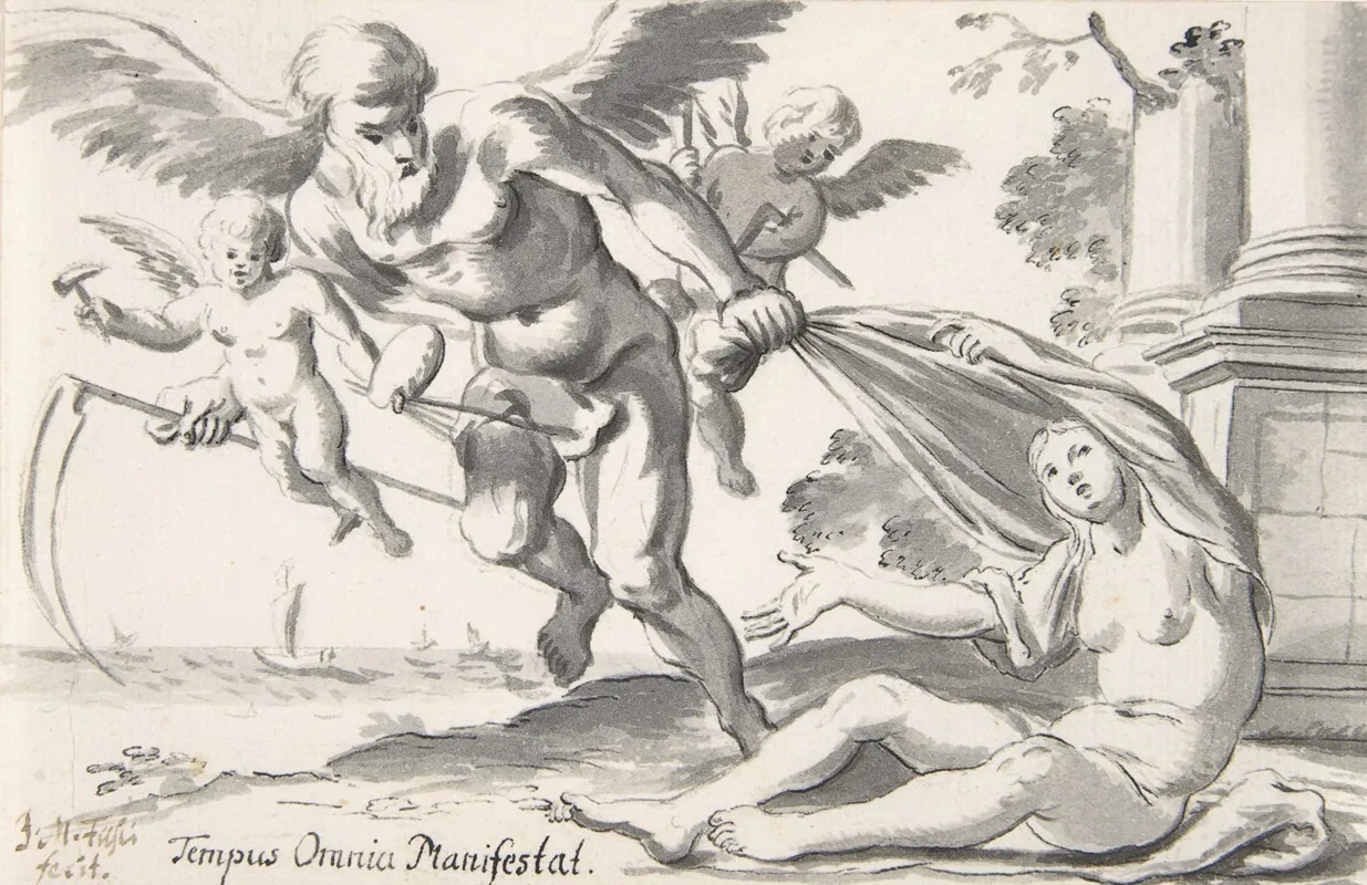 Tempus Omnia Manifestat Allegory Of Art And Knowledge
