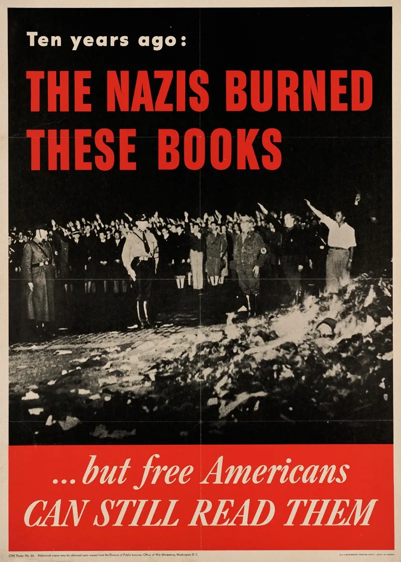 Ten Years Ago The Nazis Burned These Books But Free Americans Can Still Read Them