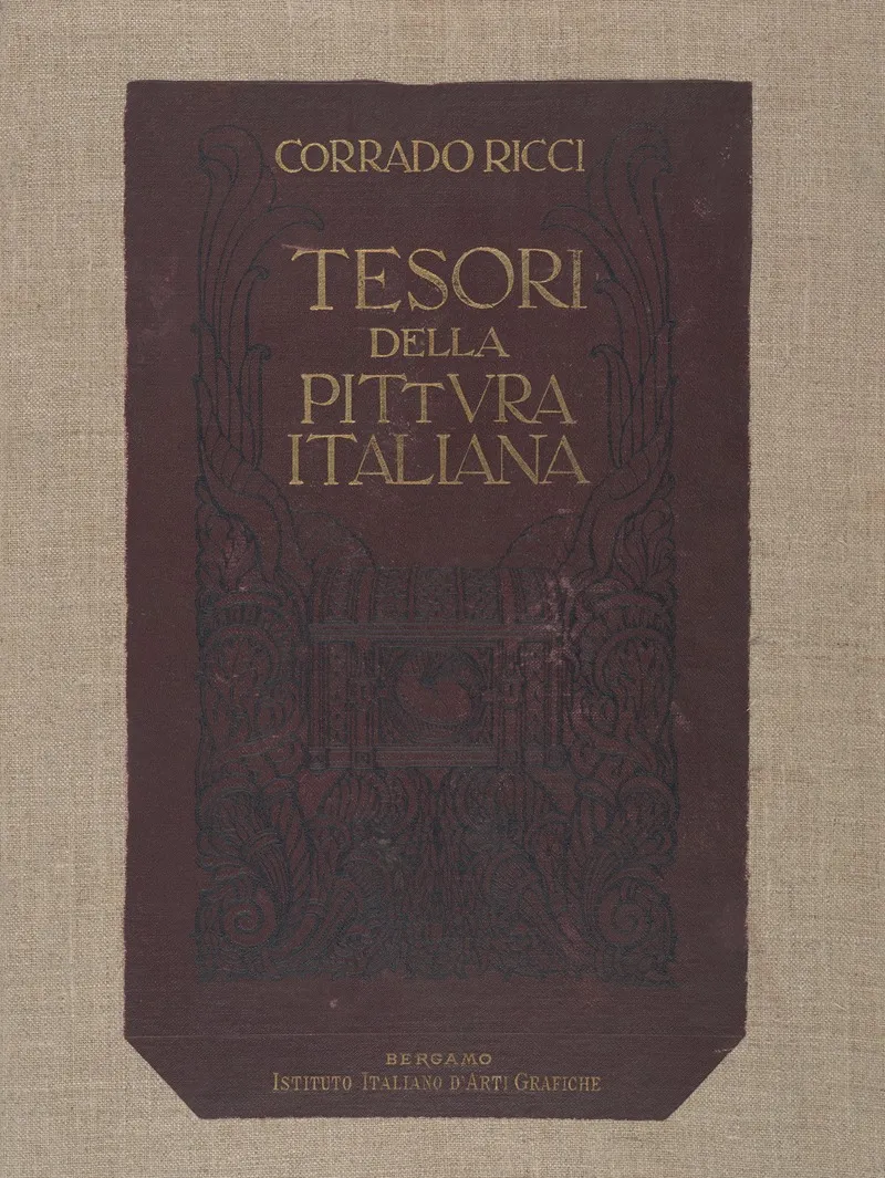 Tesori Della Pittura Italiana Cover