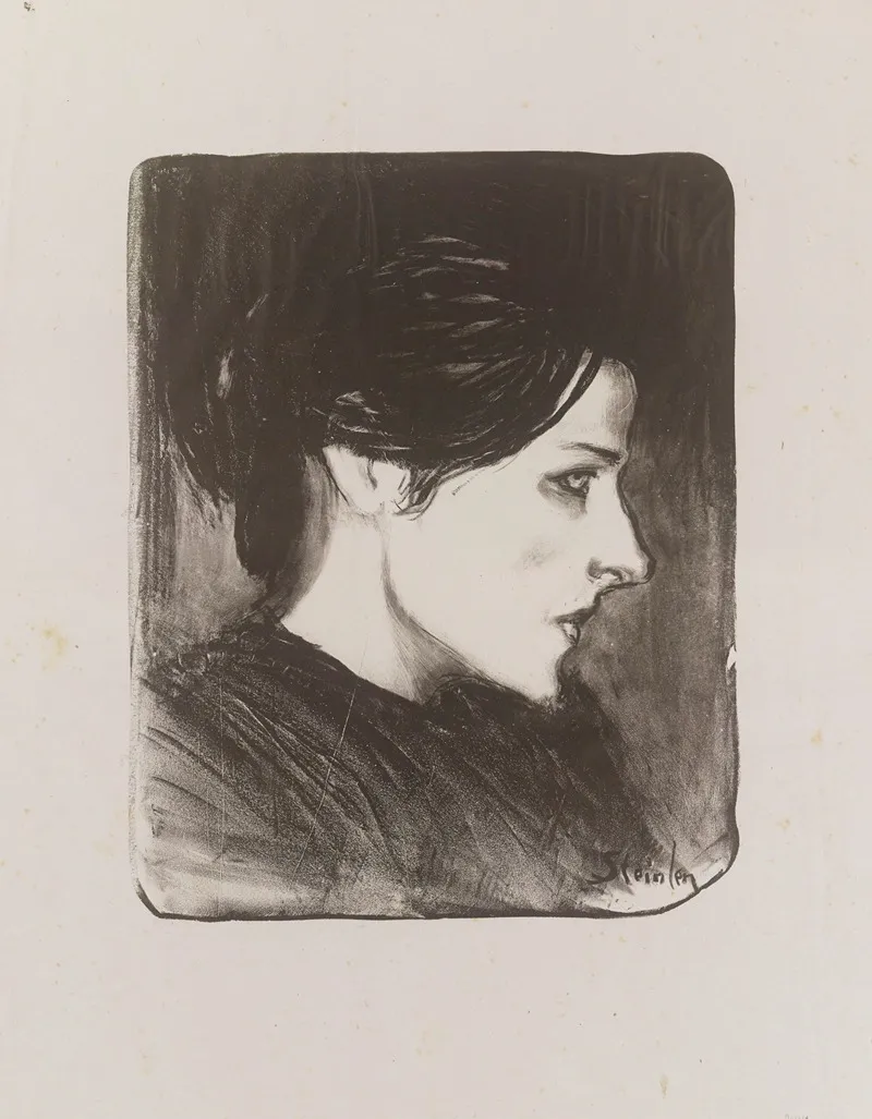 Tete De Femme De Profil A Droite