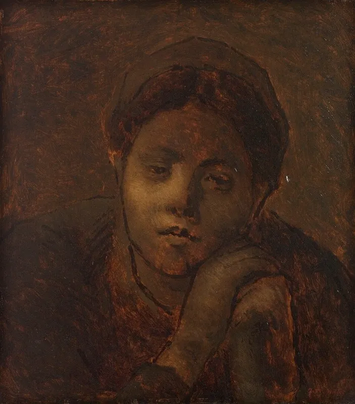 Tete De Paysanne Etude