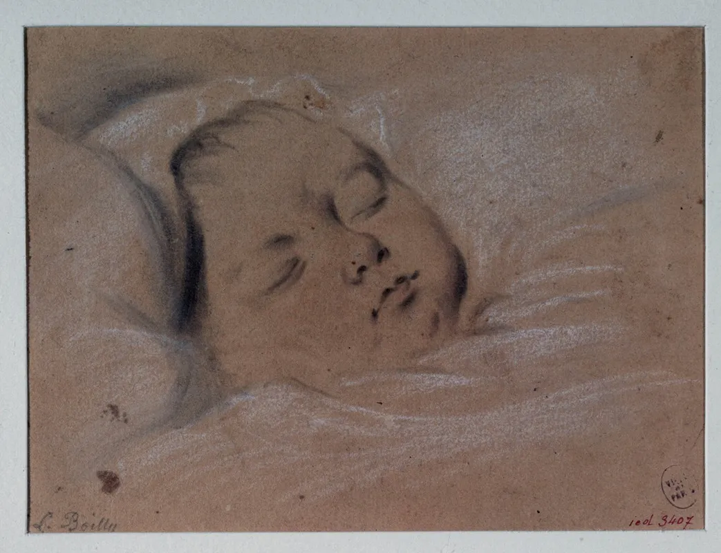 Tete Denfant Endormi