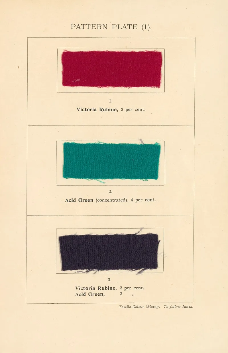 Textile Colour Mixing Pl 1