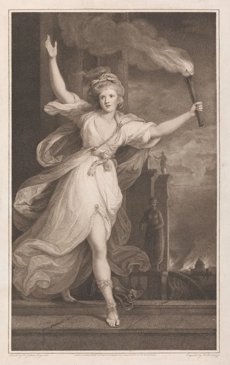 Thais 2 Wall Art by Sir Joshua Reynolds - High-Resolution Digital Print