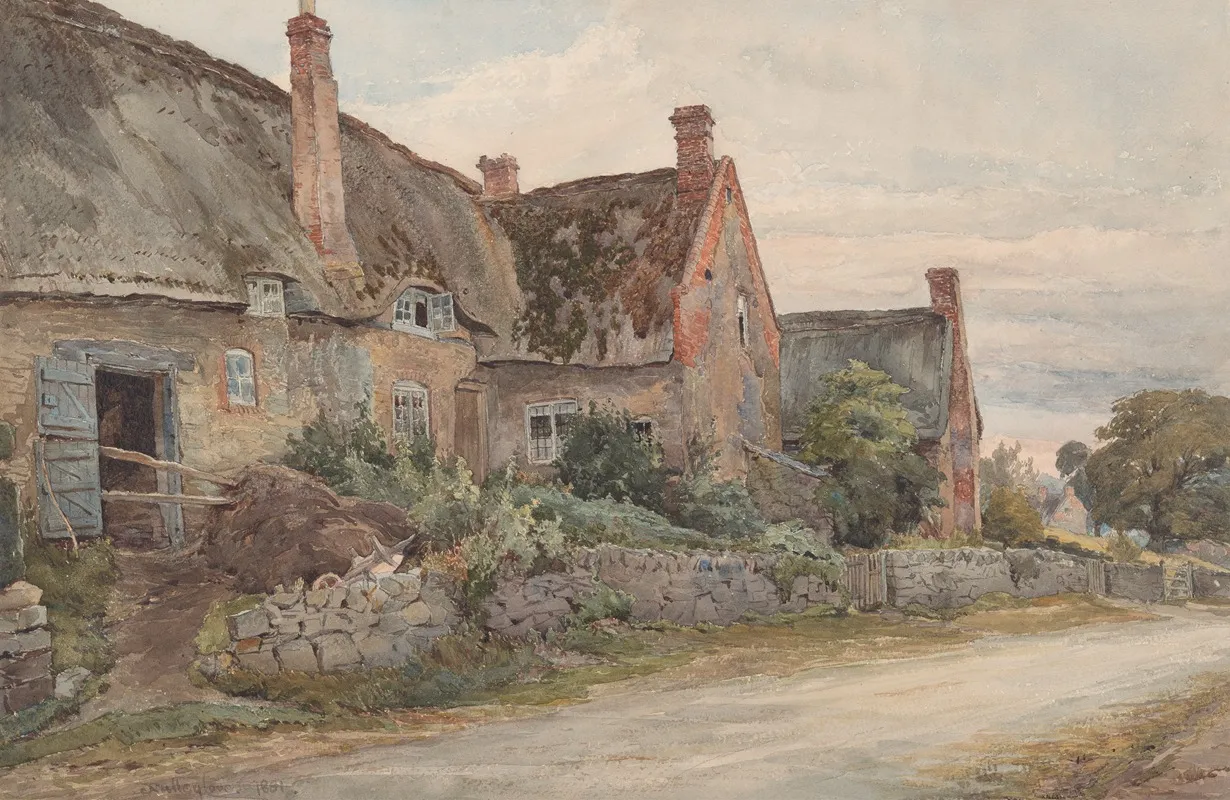 Thatched Cottage With Barn Adjoining