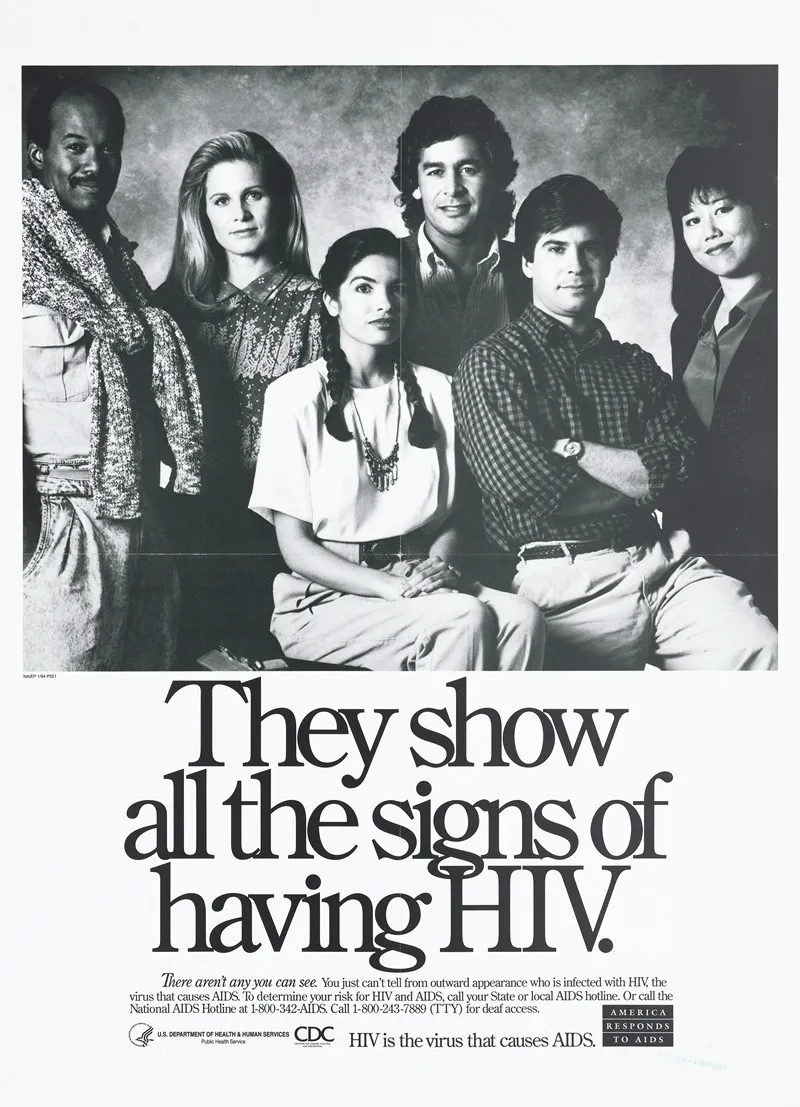 Thay All Show Signs Of Having Hiv Wall Art by Centers for Disease Control and Prevention - High-Resolution Digital Print