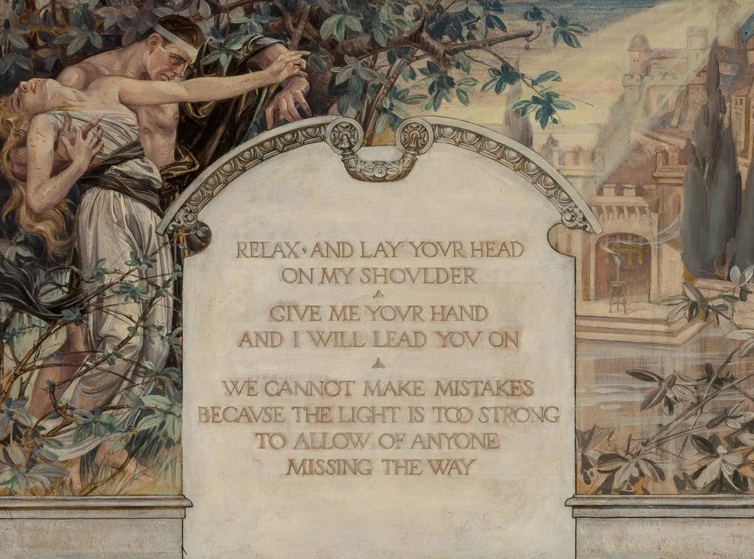 The Abolishing Of Death Cosmopolitan Commission Wall Art by Frank Xavier Leyendecker - High-Resolution Digital Print