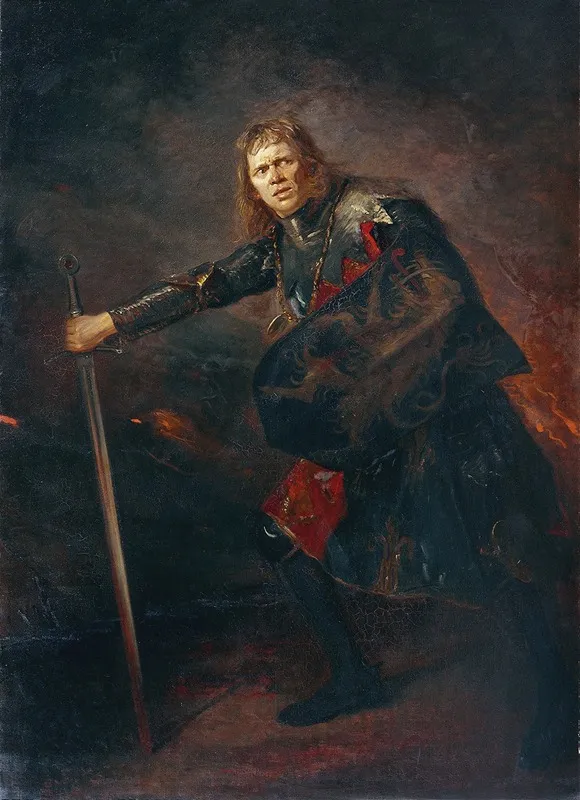 The Actor Alois Wohlmuth As Richard Iii