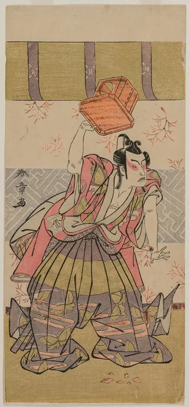 The Actor Ichikawa Raizo As Soga No Goro