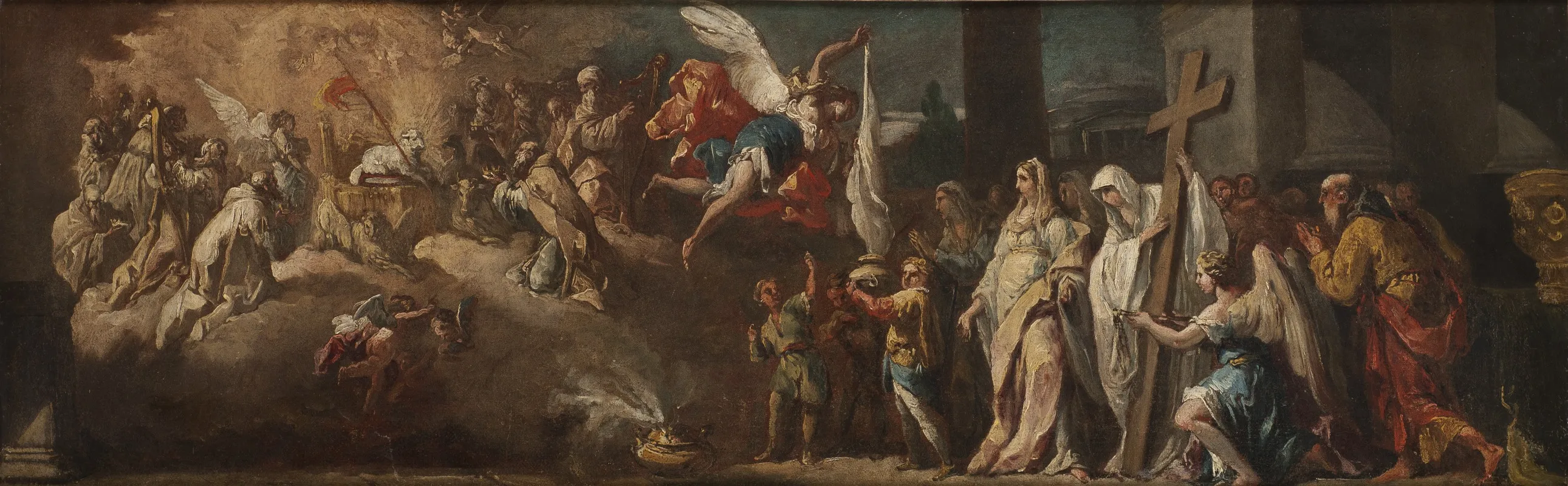 The Adoration Of The Lamb Study