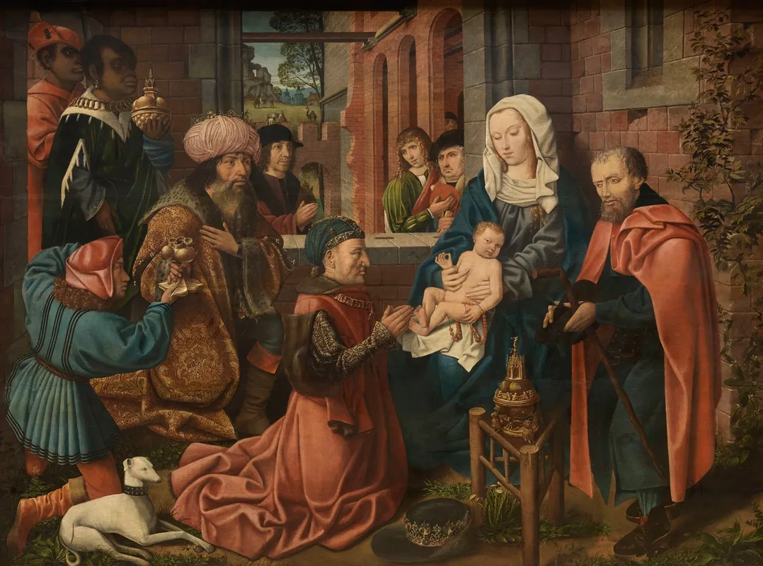 The Adoration Of The Magi 102 Wall Art by Master of Frankfurt - High-Resolution Digital Print