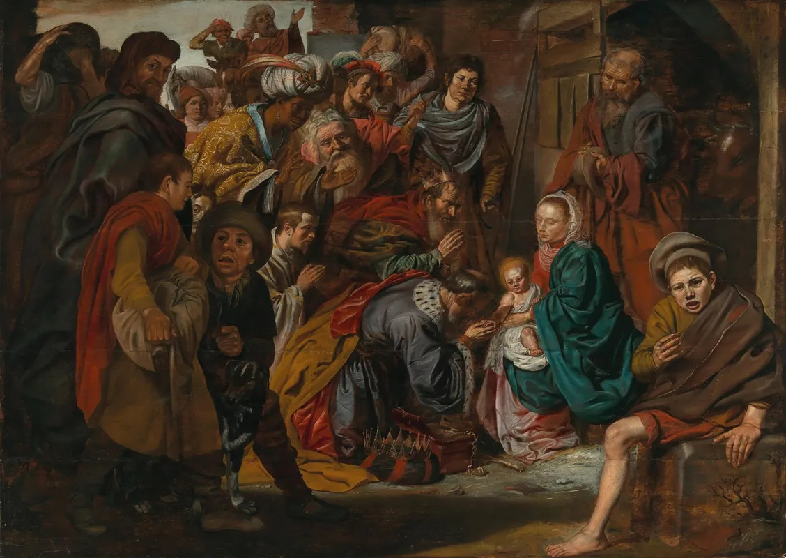 The Adoration Of The Magi 106 Wall Art by Dirck van Hoogstraten - High-Resolution Digital Print