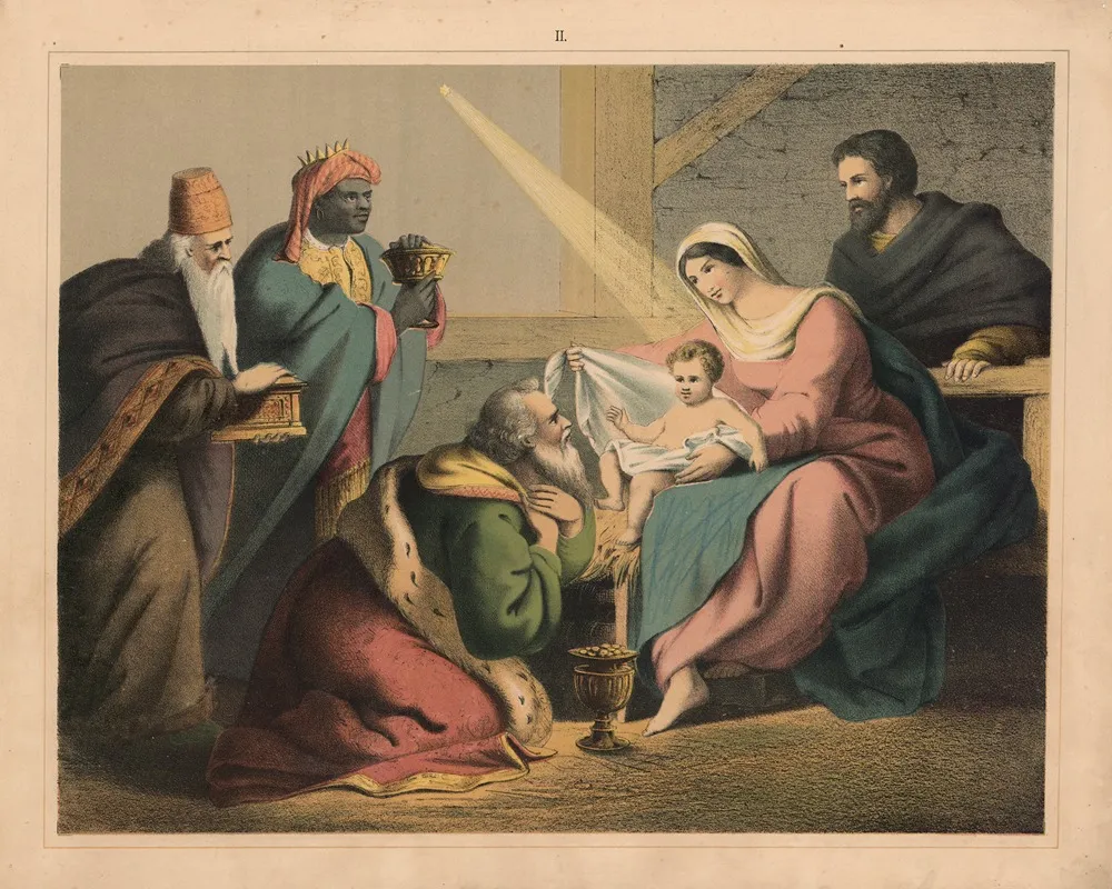The Adoration Of The Magi 125 Wall Art by Sandberg - High-Resolution Digital Print