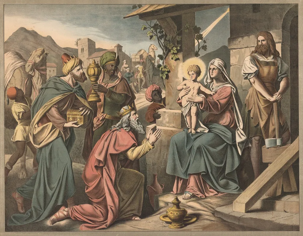 The Adoration Of The Magi 127 Wall Art by Wangemann - High-Resolution Digital Print