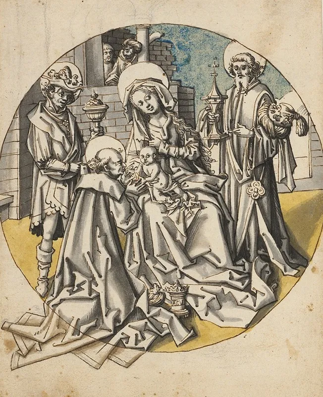 The Adoration Of The Magi 18 Wall Art by Circle Of Hans Holbein The Elder - High-Resolution Digital Print