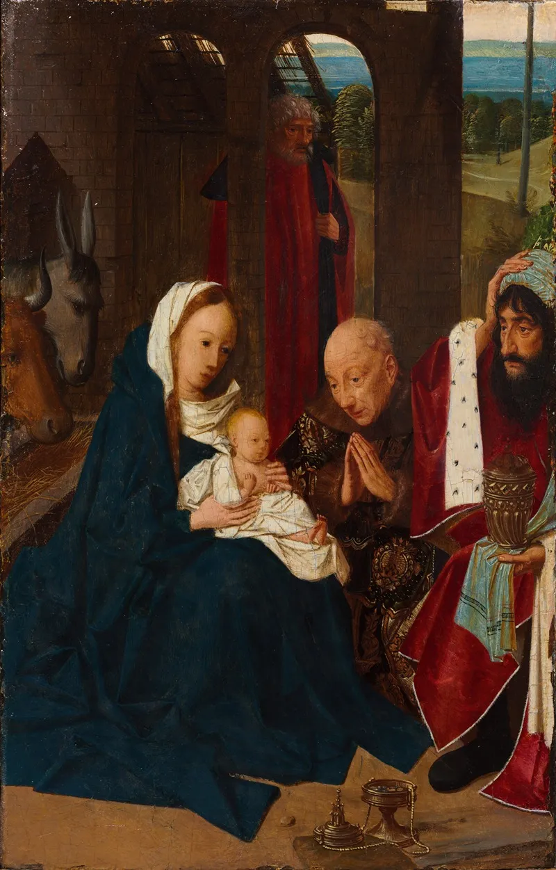 The Adoration Of The Magi 33 Wall Art by Geertgen tot Sint Jans - High-Resolution Digital Print