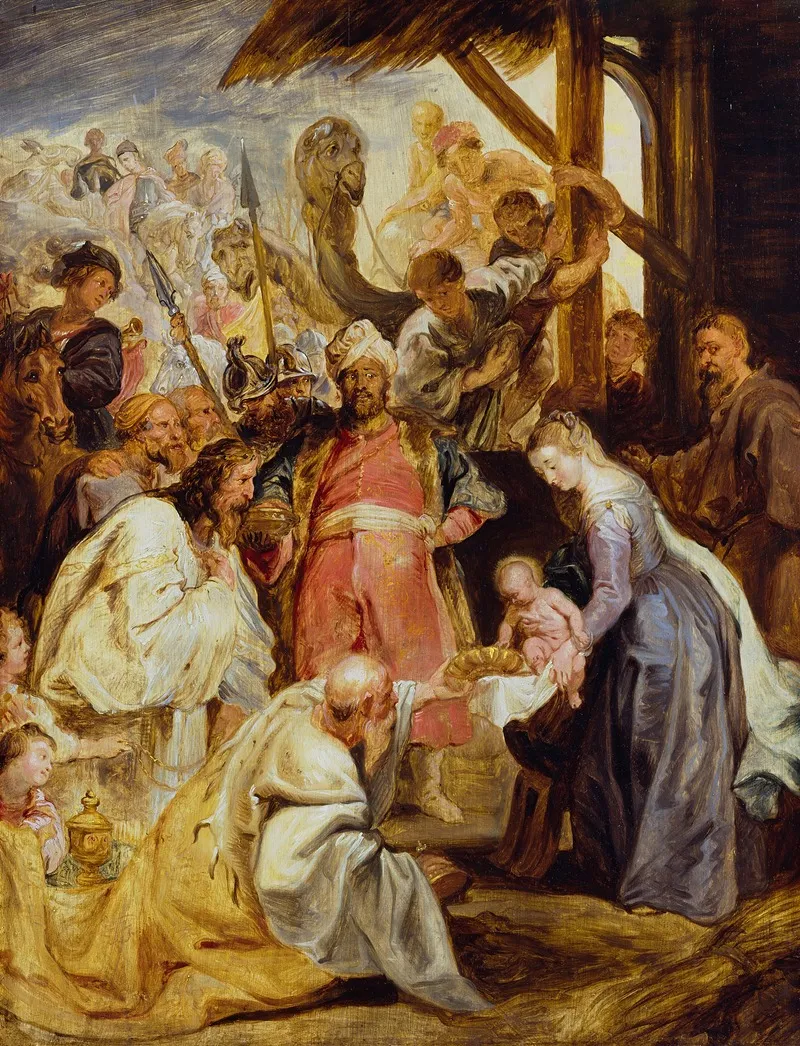The Adoration Of The Magi 39 Wall Art by Peter Paul Rubens - High-Resolution Digital Print