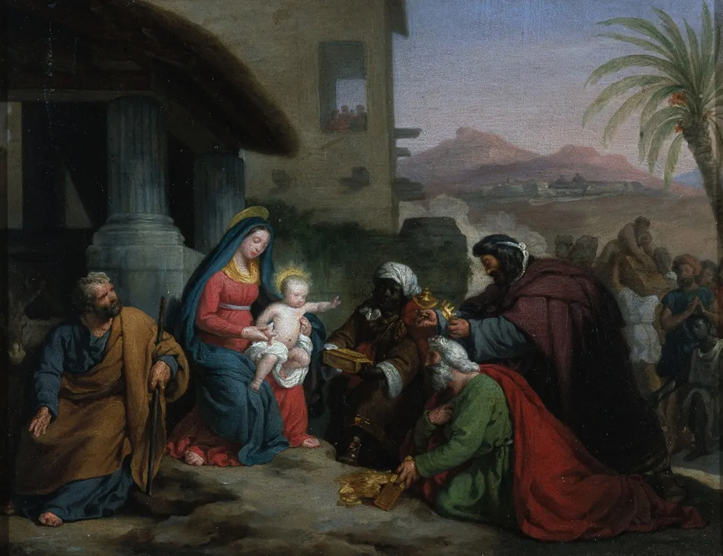 The Adoration Of The Magi 47 Wall Art by Jean-Pierre Granger - High-Resolution Digital Print