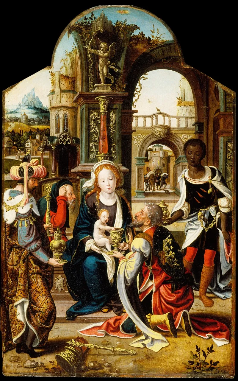 The Adoration Of The Magi 78 Wall Art by Workshop of Pieter Coecke van Aelst - High-Resolution Digital Print