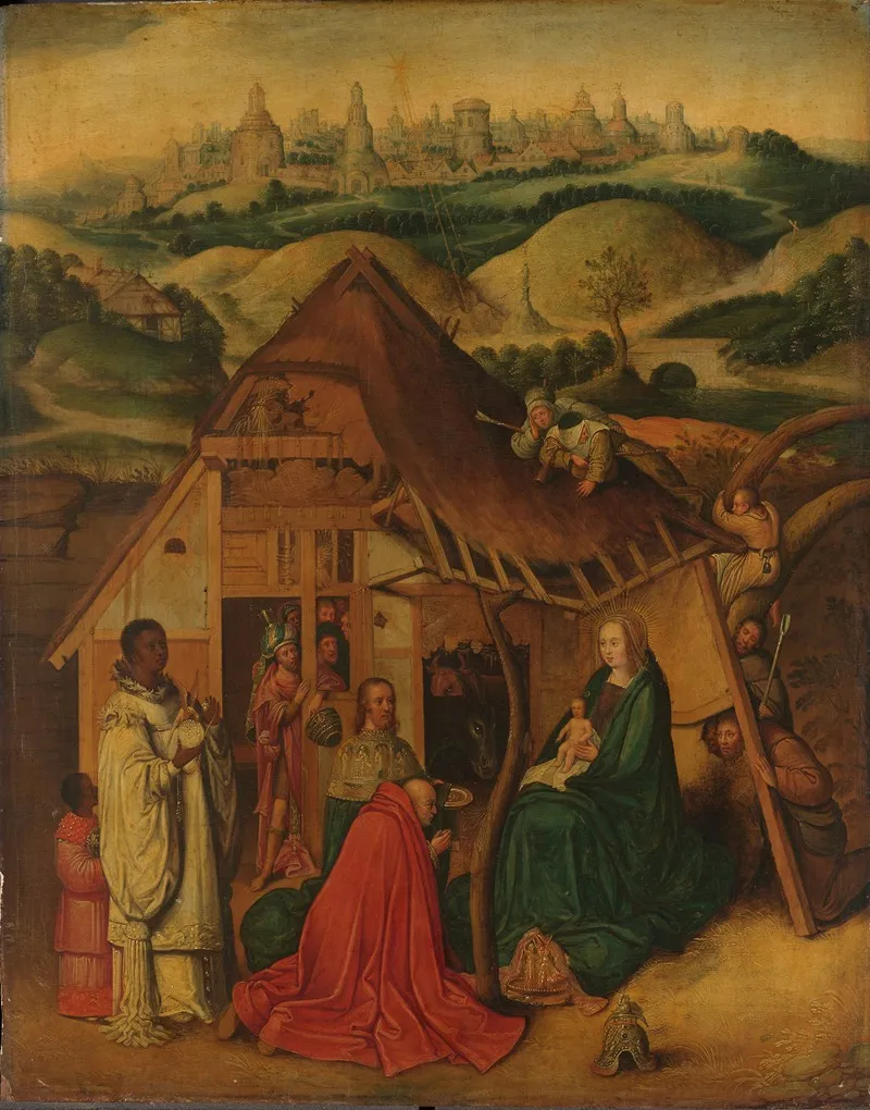The Adoration Of The Magi 79 Wall Art by After Hieronymus Bosch - High-Resolution Digital Print