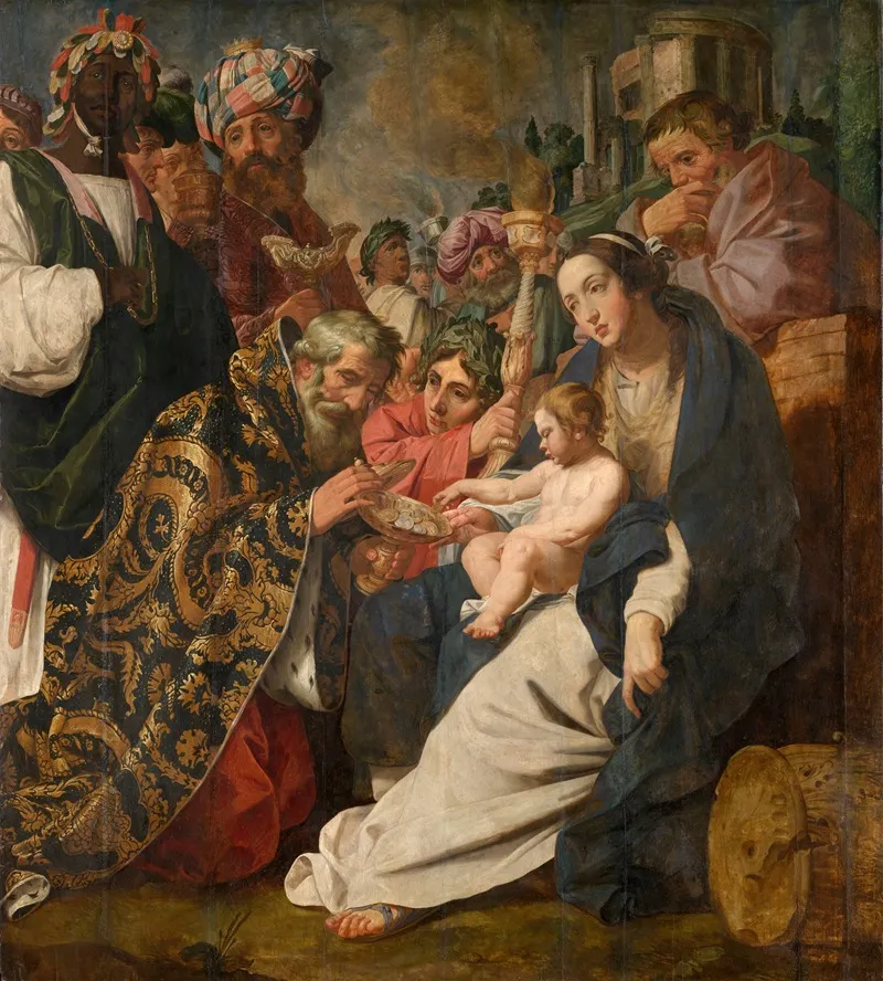 The Adoration Of The Magi 91 Wall Art by Abraham Janssens - High-Resolution Digital Print