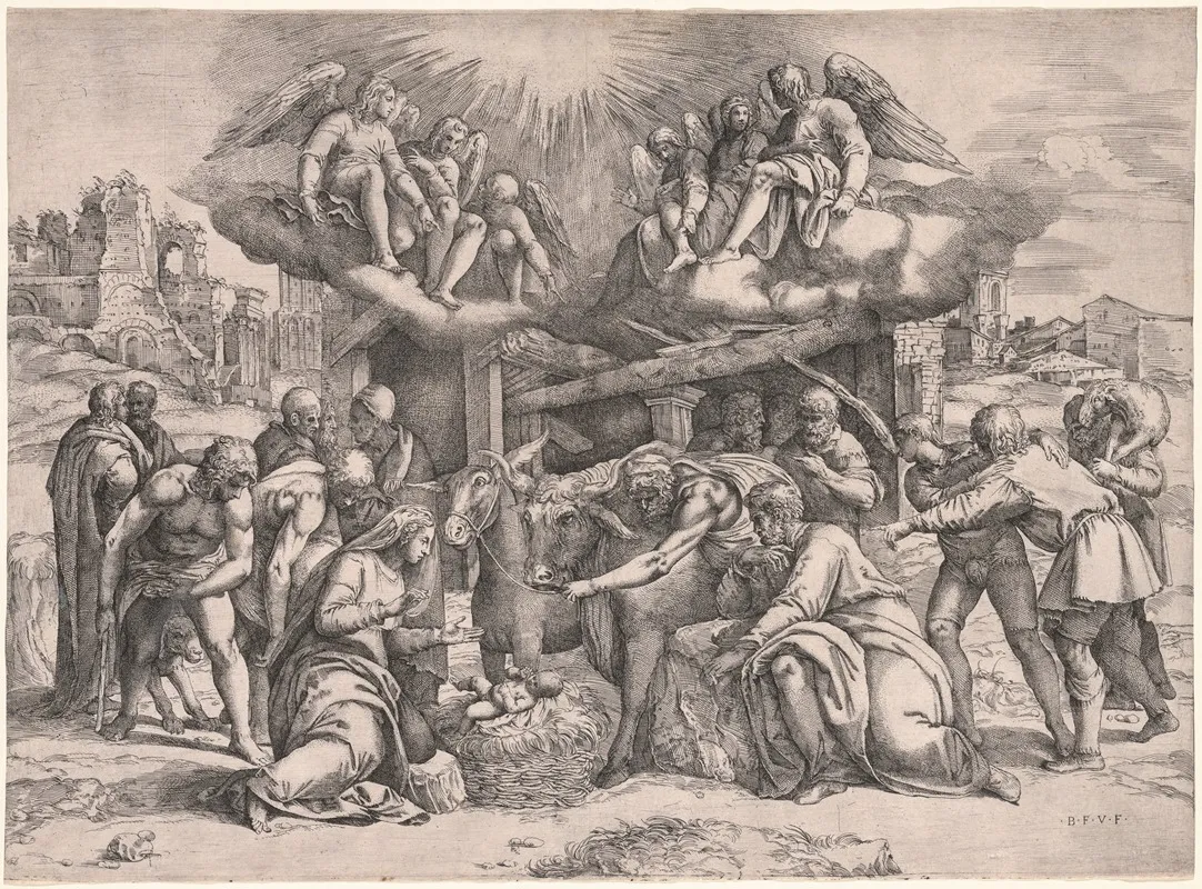 The Adoration Of The Shepherds 14