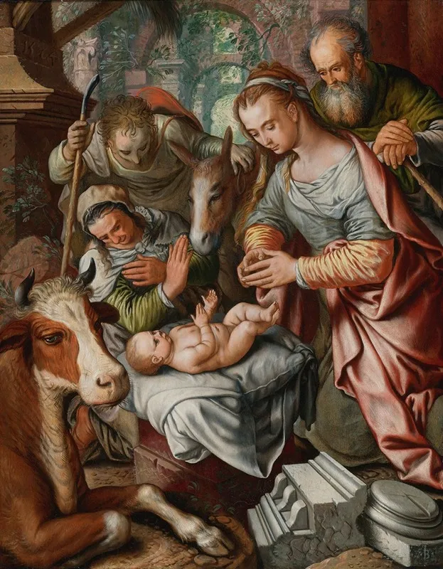 The Adoration Of The Shepherds 16