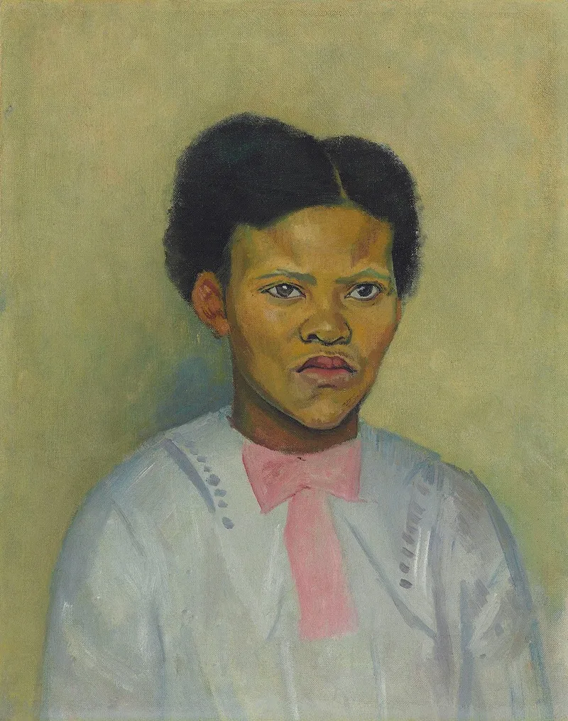 The African Girl Wall Art by Isaac Rosenberg - High-Resolution Digital Print