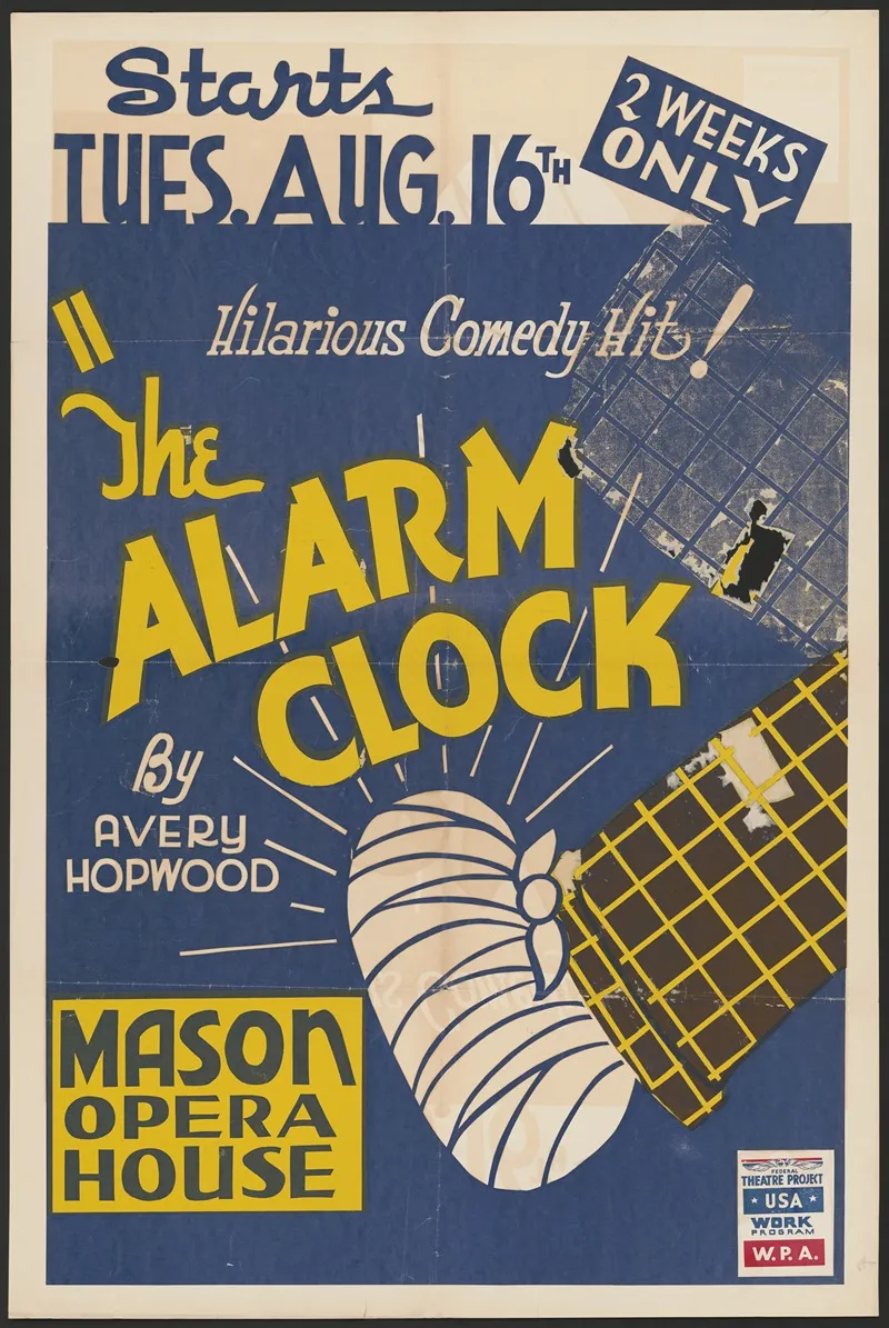 The Alarm Clock Wall Art by Anonymous - High-Resolution Digital Print