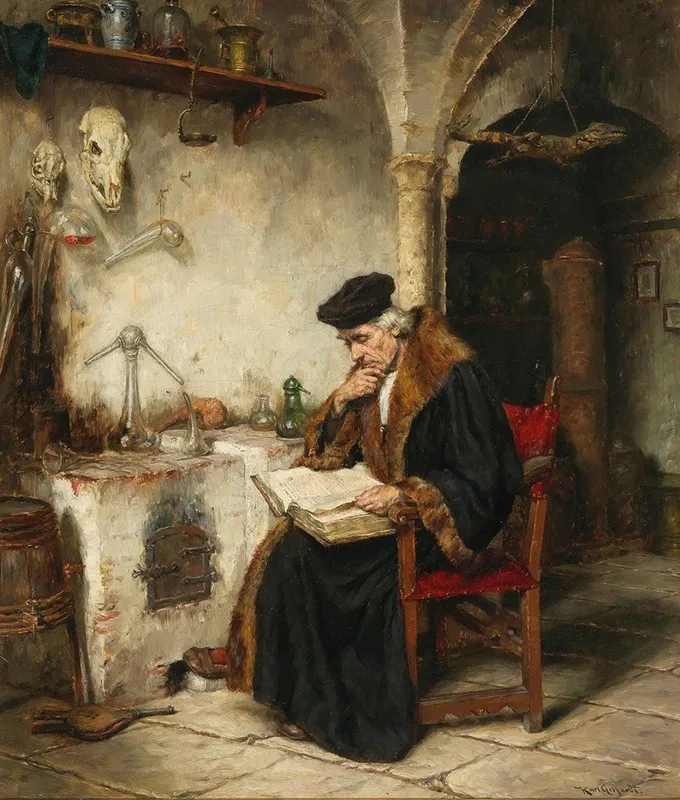 The Alchemist 3 Wall Art by Karl Gebhardt - High-Resolution Digital Print