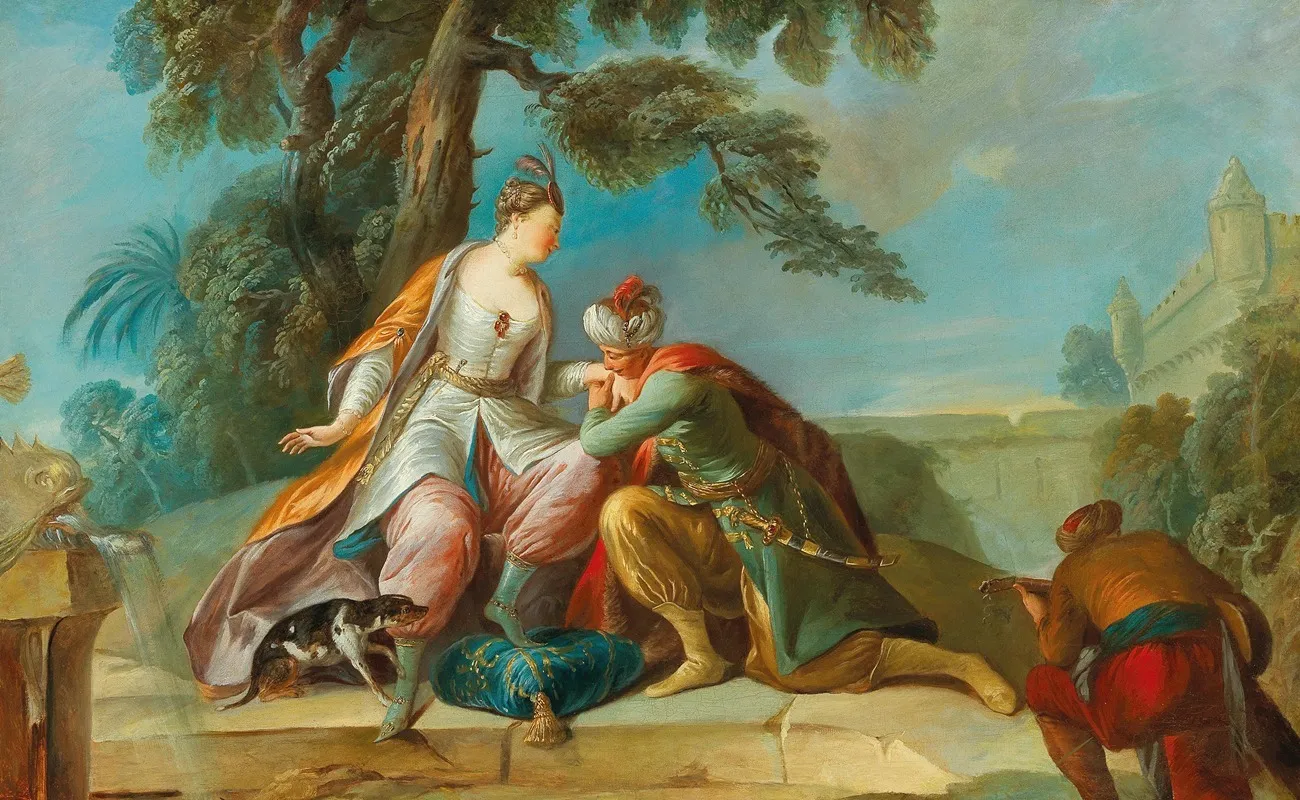 The Amorous Sultan Wall Art by Francesco Zugno - High-Resolution Digital Print