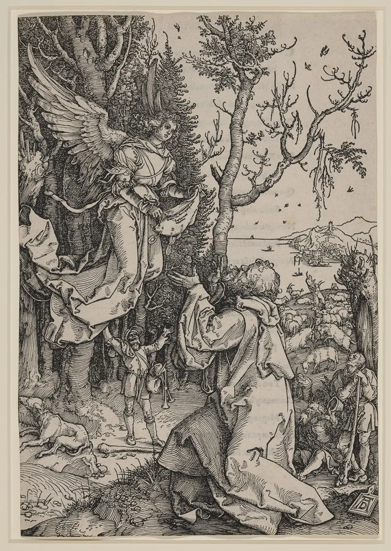 The Angel Appearing To Joachim