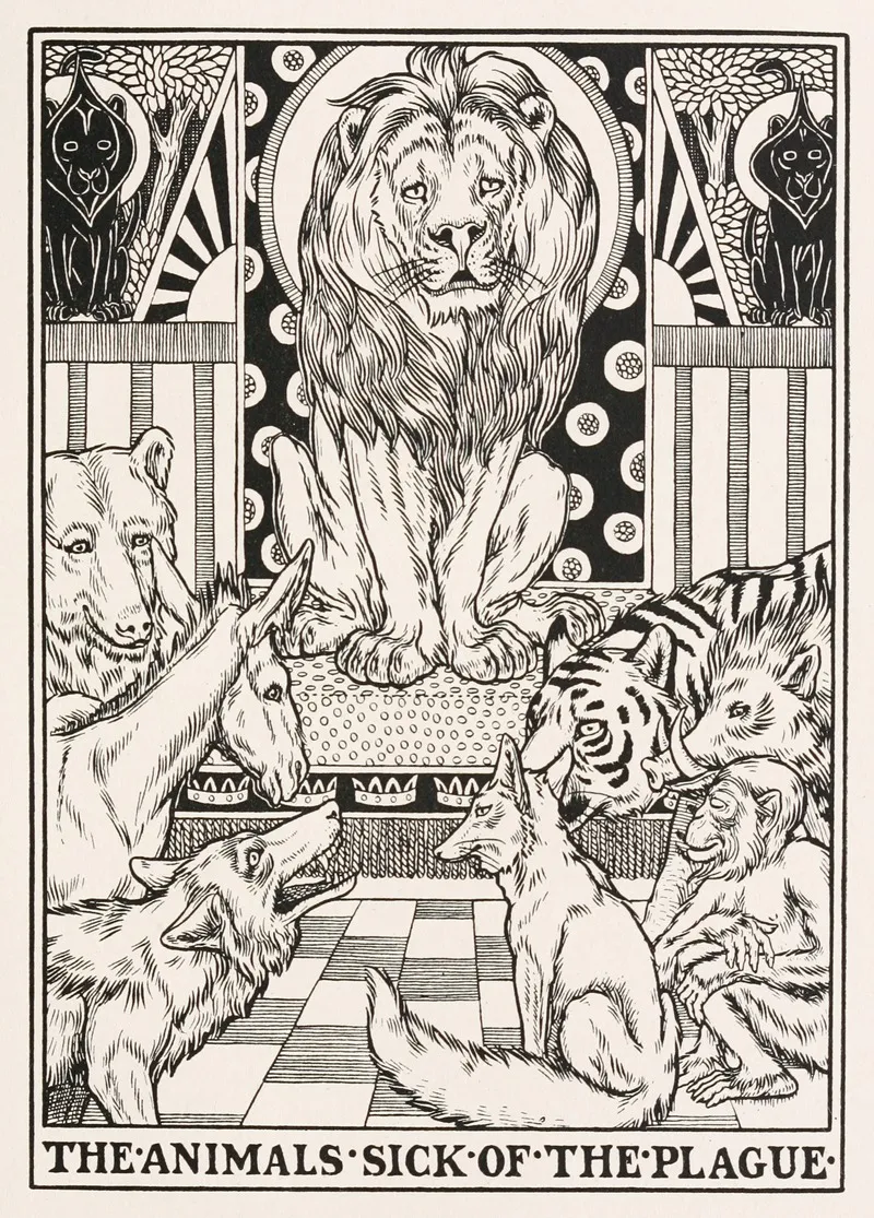 The Animals Sick Of The Plague 2 Wall Art by Percy J. Billinghurst - High-Resolution Digital Print