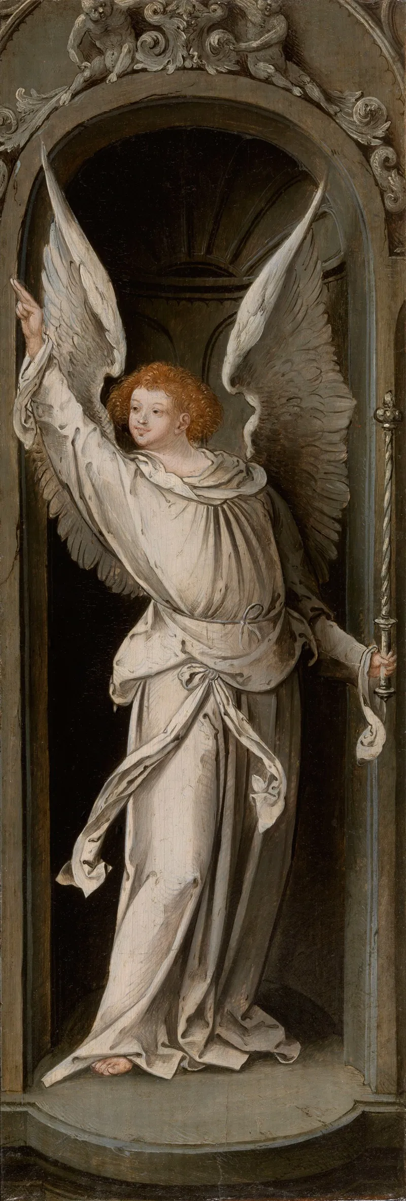 The Annunciation 103 Wall Art by Master of the Antwerp Adoration - High-Resolution Digital Print