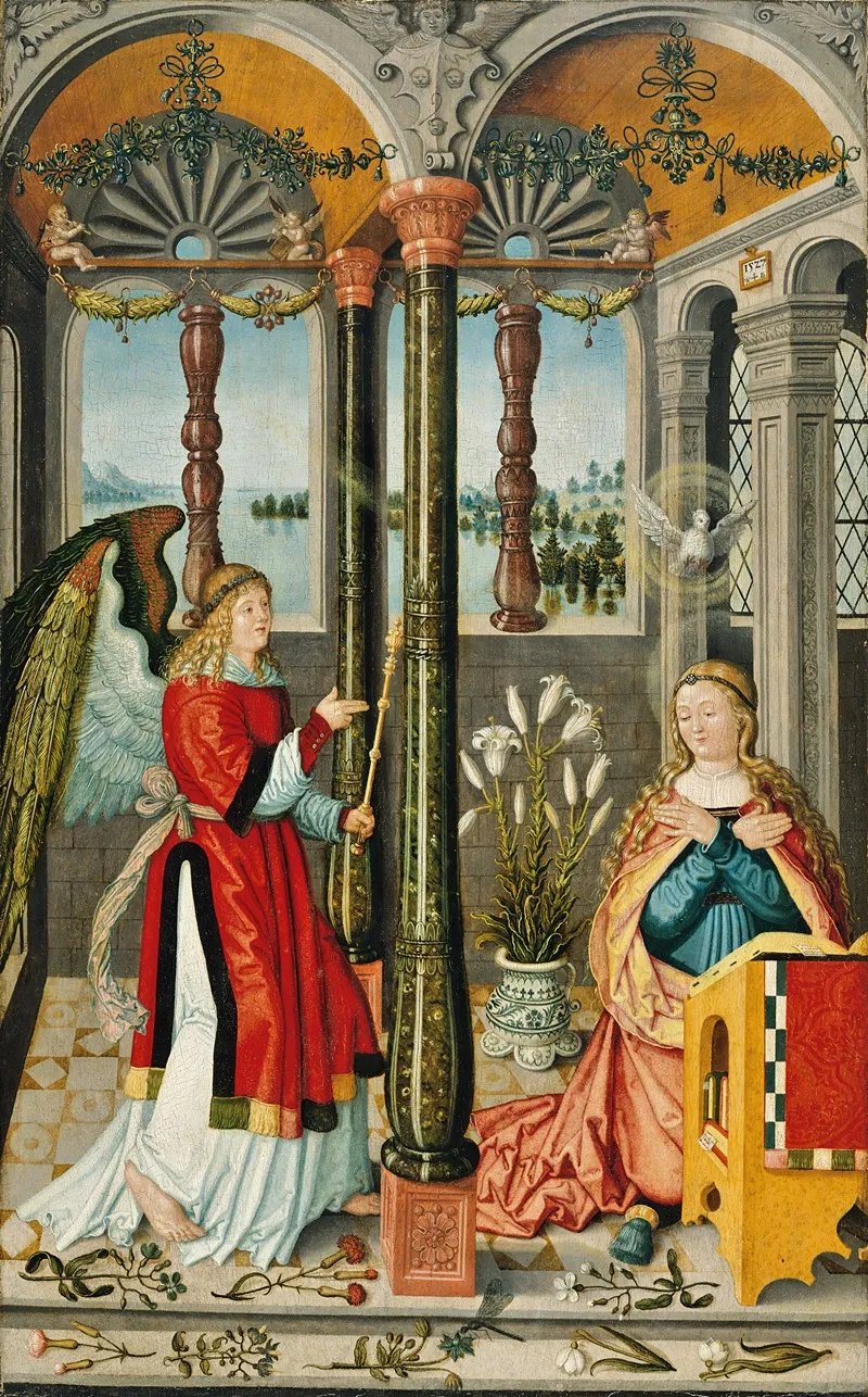 The Annunciation 106 Wall Art by Wilhelm Stetter - High-Resolution Digital Print