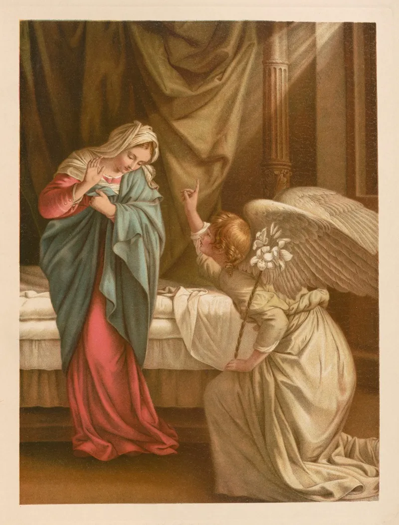 The Annunciation 137 Wall Art by Jan Ladislaw Sýkora - High-Resolution Digital Print