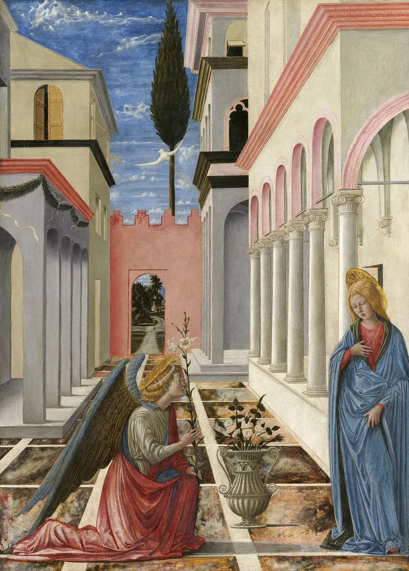 The Annunciation 35 Wall Art by Fra Carnevale - High-Resolution Digital Print