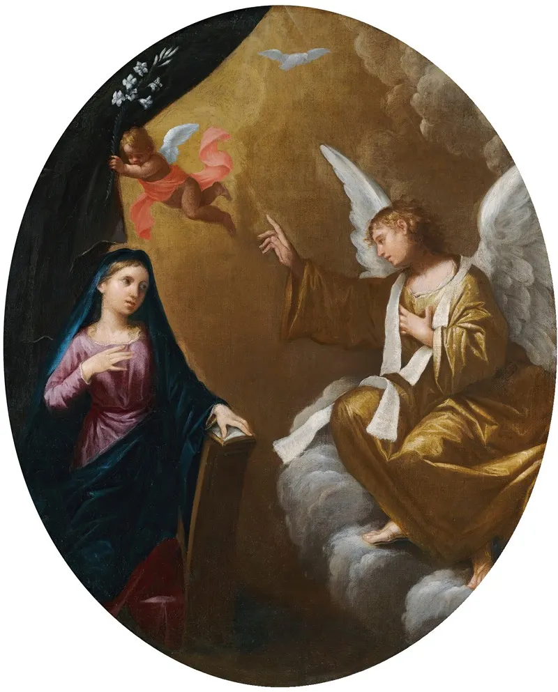 The Annunciation 72 Wall Art by Lorenzo Pasinelli - High-Resolution Digital Print