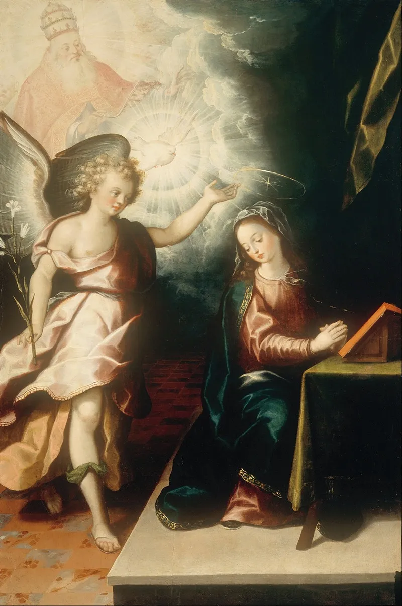 The Annunciation 88 Wall Art by Luis Juárez - High-Resolution Digital Print