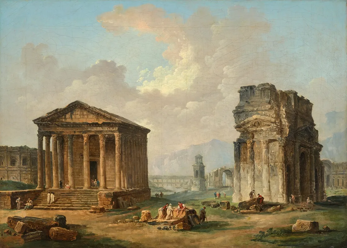 The Antiquities Of Nimes Orange And Saint Remy De Provence
