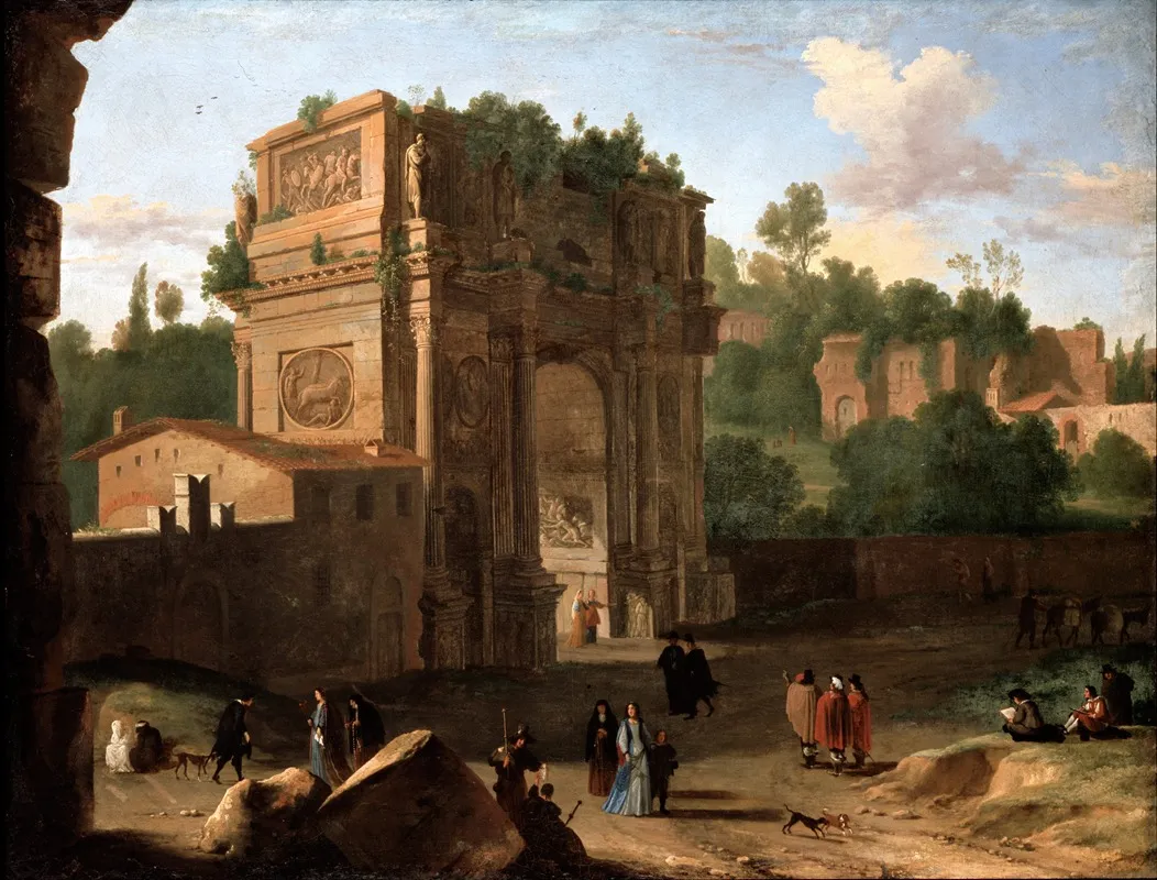 The Arch Of Constantine Rome