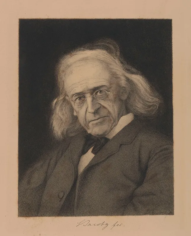 The Archaeologist And Historian Theodor Mommsen Wall Art by Ludwig Jacoby - High-Resolution Digital Print