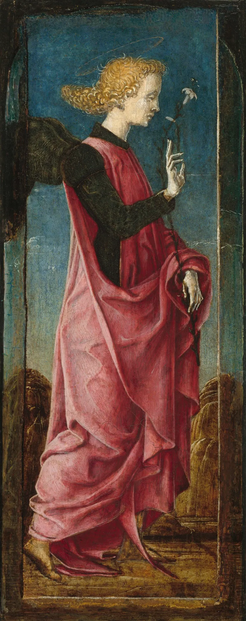 The Archangel Gabriel 3 Wall Art by Cosmè Tura - High-Resolution Digital Print