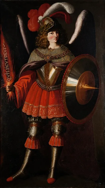 The Archangel Michael Wall Art by Francisco de Zurbarán - High-Resolution Digital Print