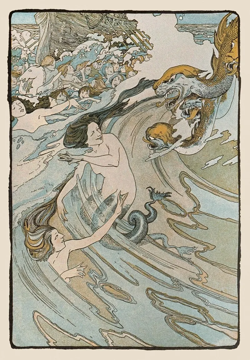 The Argonauts And The Sea Nymphs