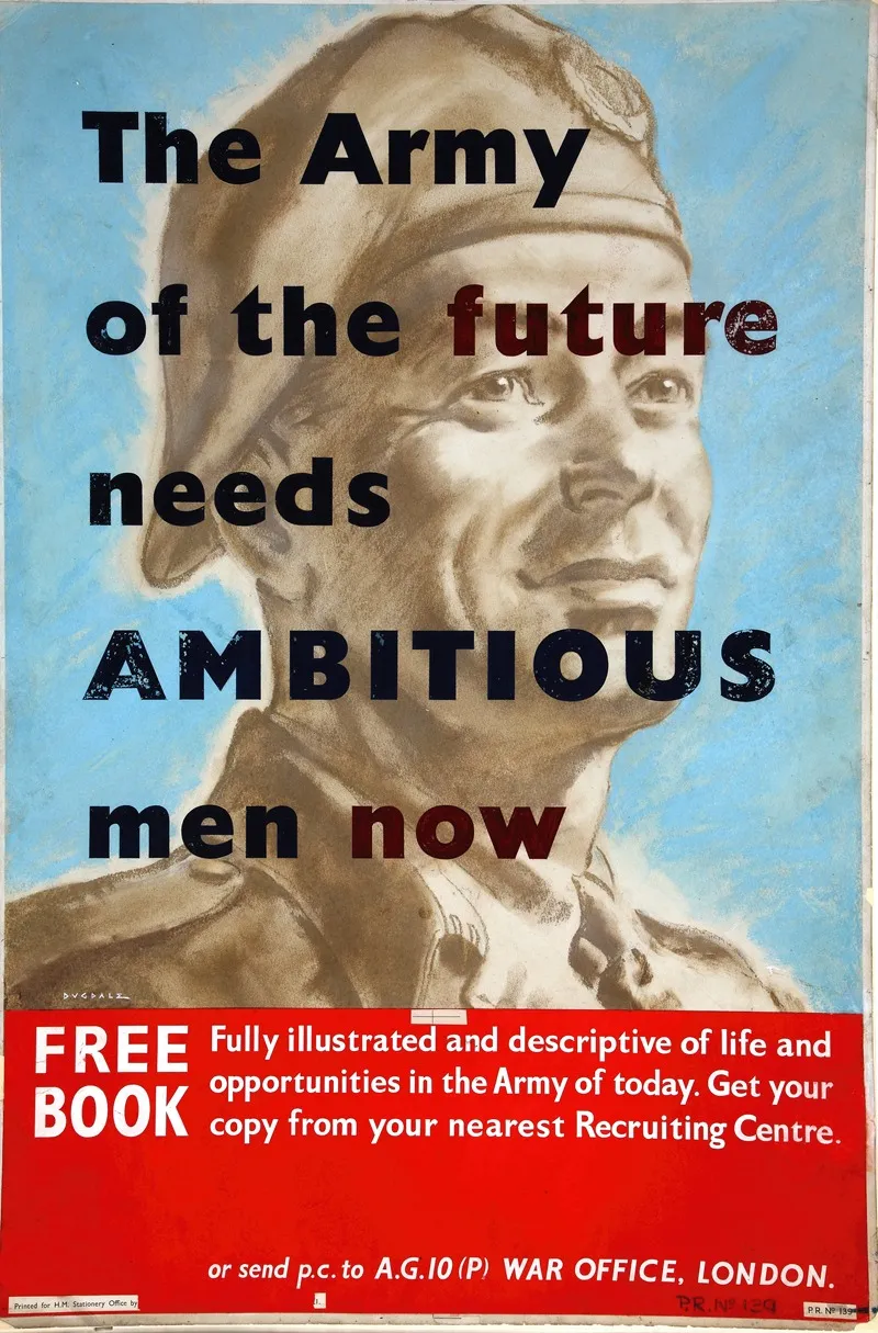 The Army Of The Future Needs Ambitious Men Now Wall Art by Thomas Cantrell Dugdale - High-Resolution Digital Print