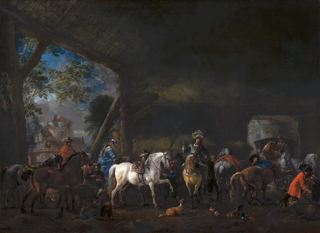 The Arrival At The Stable