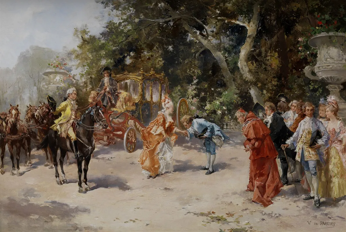 The Arrival Wall Art by Vicente García De Paredes - High-Resolution Digital Print